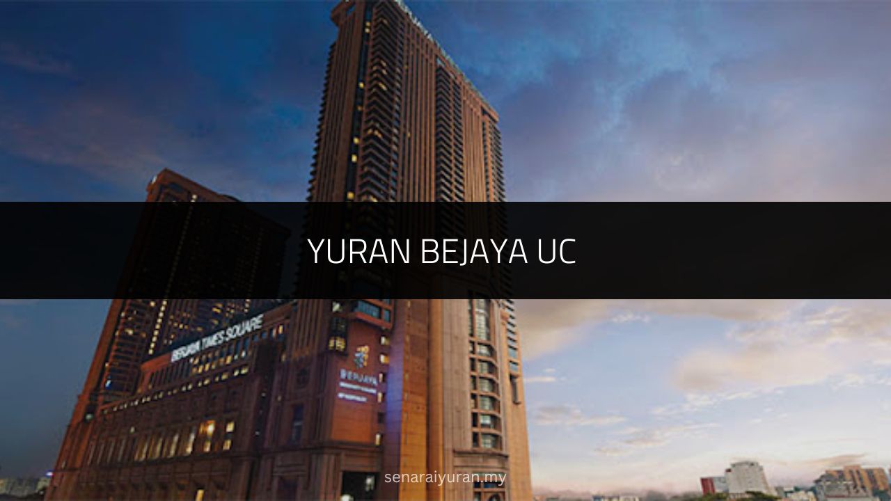 Yuran Berjaya UC