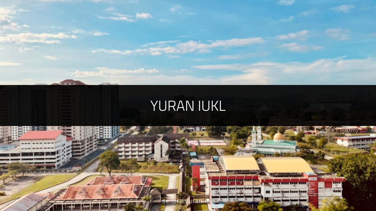 Yuran IUKL